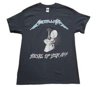 Metallica Metal Up Your Ass T Shirt XL Black