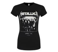 Metallica Master Of Puppets Tour 1986 Photo Girls shirt black XL