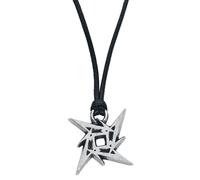 Metallica Ninja Logo Necklace silver coloured Onesize