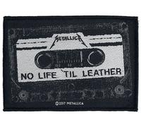 Metallica No Life 'Til Leather Patch black grey white Onesize