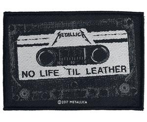 Metallica No Life 'Til Leather Patch black grey white Onesize