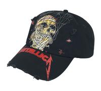 Metallica One Distressed Skull Baseball CapOne Size Black PH3445