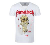 Metallica One Landmine Mens White T-Shirt