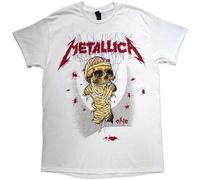 Metallica One Landmine T-Shirt in White | Size: Small metallica White S