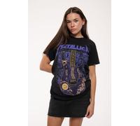 Metallica Ouija Purple Band Logo T-Shirt in Black | Size: XL metallica Black XL
