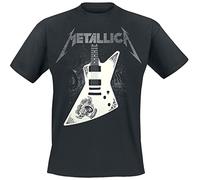 Metallica Papa Het Guitar Men T-Shirt Black XL, 100% Cotton, Regular