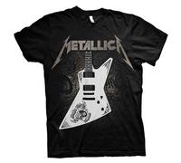 Metallica Papa Het Guitar T-Shirt in Black | Size: XL metallica Black XL