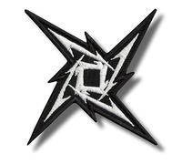 Metallica Patch Badge Embroidered Iron on Applique