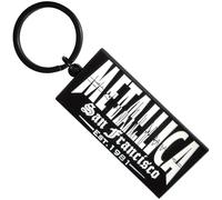 Metallica Quake Band Logo Keyring Keychain One Size