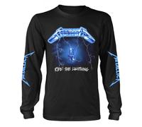 Metallica T Shirt Ride The Lightning new Official Mens Long Sleeve