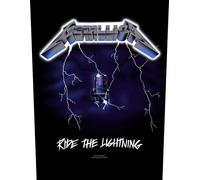 Metallica Ride The Lightning Back Patch black Onesize