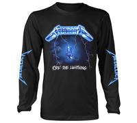 Metallica Ride The Lightning Black Long Sleeve Shirt NEW OFFICIAL