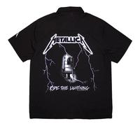 Metallica Ride The Lightning Casual Shirt in Black | Size: Medium metallica Black M
