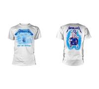 METALLICA: RIDE THE LIGHTNING (WHITE) - T-shirt (M)