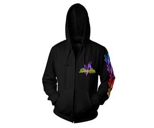 METALLICA - S&M2 ANNIVERSARY BLACK Hooded Sweatshirt with Zip Small