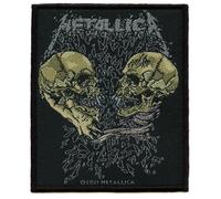 Metallica Sad But True Art Patch Heavy Metal Band Woven Iron On
