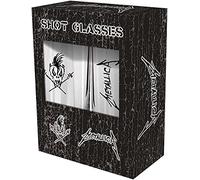 Metallica Scary Guy Unisex Shot Glasses Set Transparent, Glass,