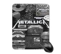 Metallica Secure Waterproof Play PC Anti-Slip Compact Design Stylish Mouse Pad Mat Control