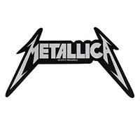 Metallica Shaped Logo Patch Woven 12 x 7 cm