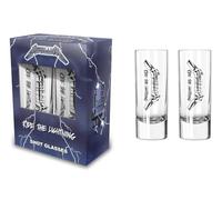 Metallica Shot Glasses Ride The Lighting Set of 2 6 cl