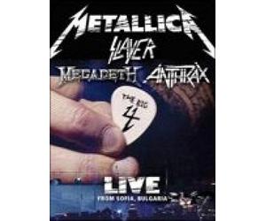 Metallica Slayer Megadeth Anthrax-The Big Four: Live From Sofia Bulgaria