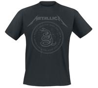 Metallica Snake Ring Tonal T-Shirt black 3XL