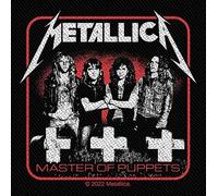 Metallica Patch – Master of Puppets (Band) – Official, Black/Multicolor, One Size