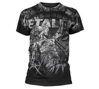Metallica Stoned Justice Black T-Shirt OFFICIAL