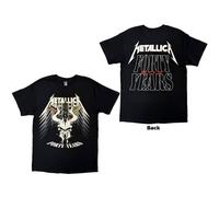 Metallica 40th Anniversary Forty Years Men's T-Shirt Black Band Merch, Bands, black, XL