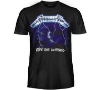 Metallica T-Shirt Adult Ride The Lightning Official Original
