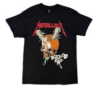 Metallica T Shirt Damage Inc Band Logo Official Mens Black M
