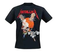 Metallica T Shirt Damage Inc Band Logo Official Mens Black M