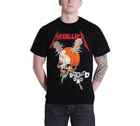 Metallica T Shirt Damage Inc Tour Band Logo Official Mens Black XXL