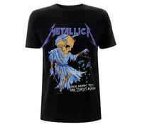 Official Metallica T Shirt Doris Black Classic Rock Metal Band Tee Licensed NEW