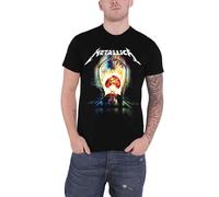 Metallica T Shirt Exploded Band Logo new Official Mens Black