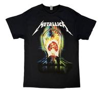 Exploded Band Logo T Shirt metallica Black XL
