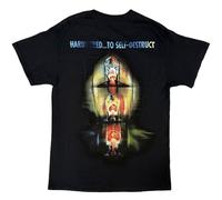 Metallica T Shirt Exploded Band Logo New Official Mens Black