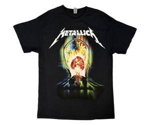 Metallica T Shirt Exploded Band Logo Official Mens Black