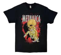 Metallica T-Shirt Fixxxer Redux – Official New – Unisex Short Sleeves – Medium Black
