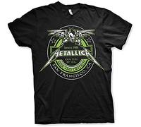 Metallica T Shirt Fuel Band Logo Official Mens Black L