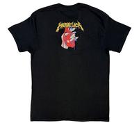 Metallica T Shirt Heart Explosive Band Logo new Official Mens Black