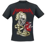 Metallica 'Heart Explosive' (Black) T-Shirt (Large)
