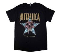 Metallica T Shirt King Nothing Band Logo Official Mens Black M