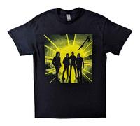 Metallica T Shirt M72 Seasons Burnt Strobe Band Logo new Official Unisex Black