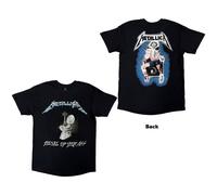 Metallica T Shirt Metal Up Your Ass Band Logo Official Mens Black XL