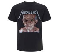 Metallica T Shirt Neverland Band Logo Official Mens Black XL