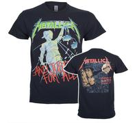 And Justice For All Original T Shirt metallica Black XL
