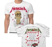 Metallica T Shirt Official One Landmine Licensed Metal Tee White New S to 2XL