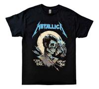 Metallica T-Shirt Sad But True Poster Rock Band New Black Official