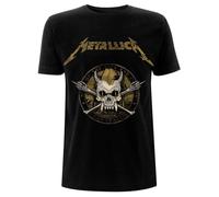 Metallica T Shirt Scary Guy Seal Band Logo new Official Mens Black